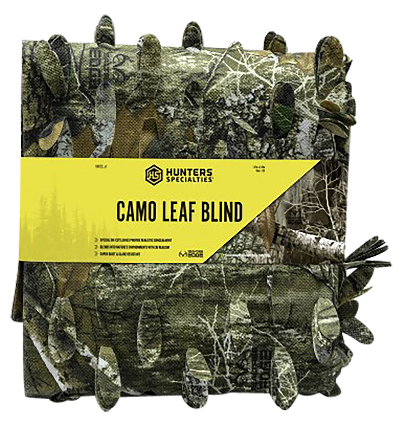 Hunters Specialties 100123 Camo Leaf Blind  Realtree Edge Polyester