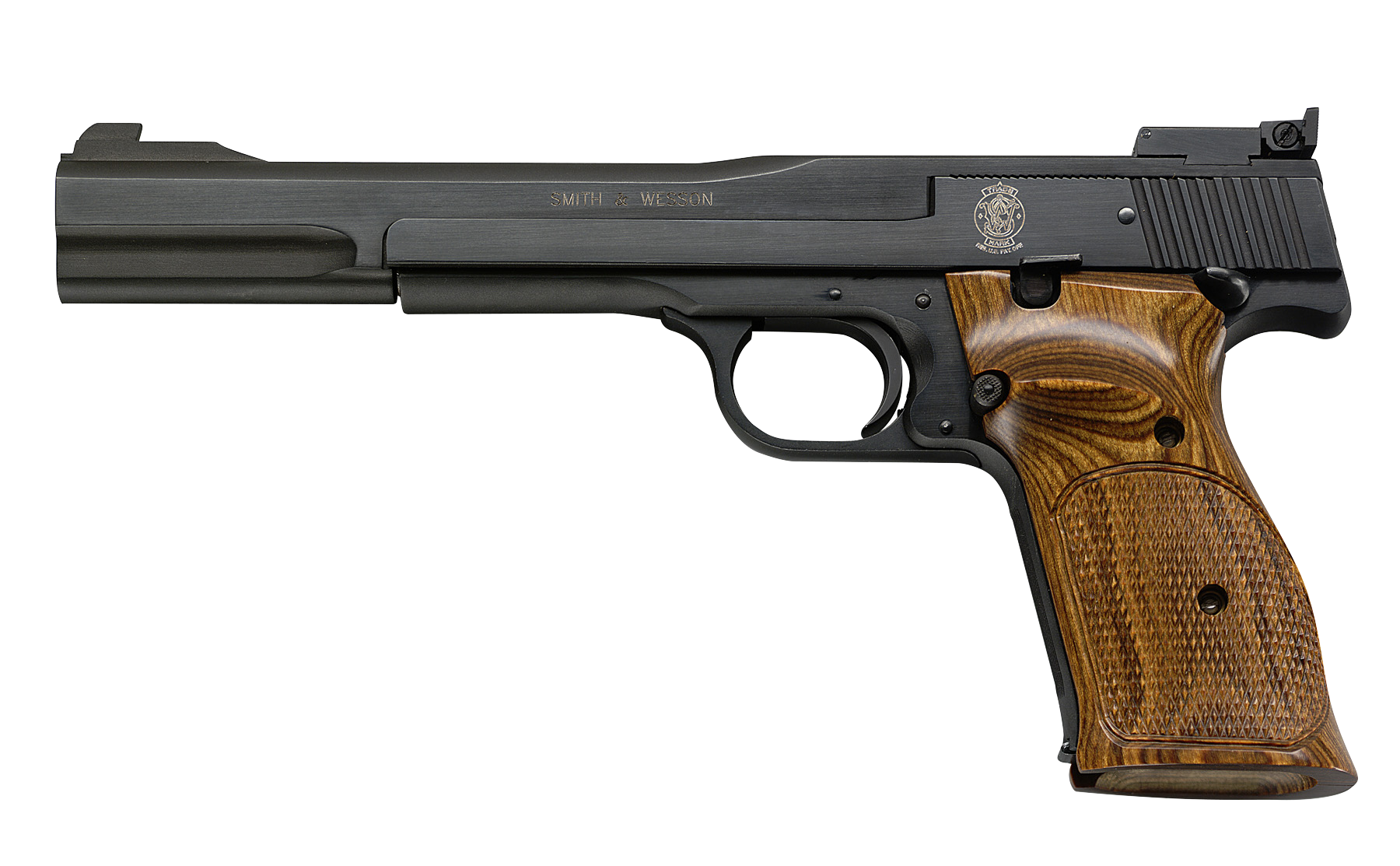 SMITH AND WESSON 41 22LR 10+1 BLUE/WOOD 7″ AS