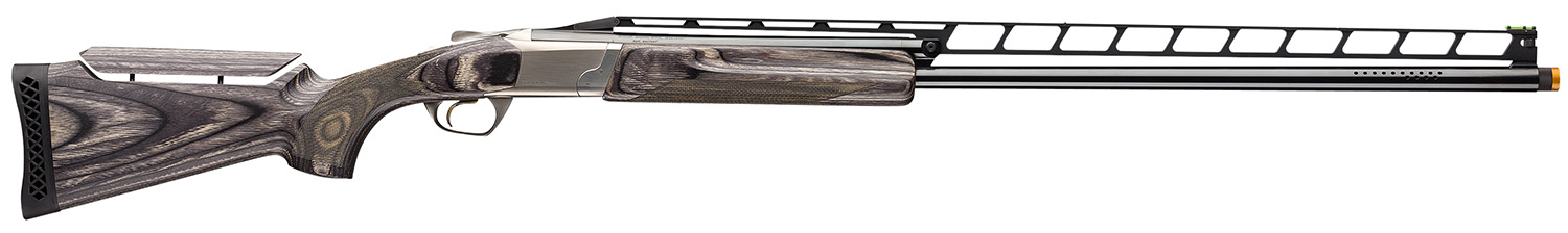 Browning 018707479 Cynergy Trap Combo 12 Gauge 34″ 2rd 2.75″ Silver Nitride Rec Satin Gray Monte Carlo with Adjustable Comb Stock Right Hand (Full Size)