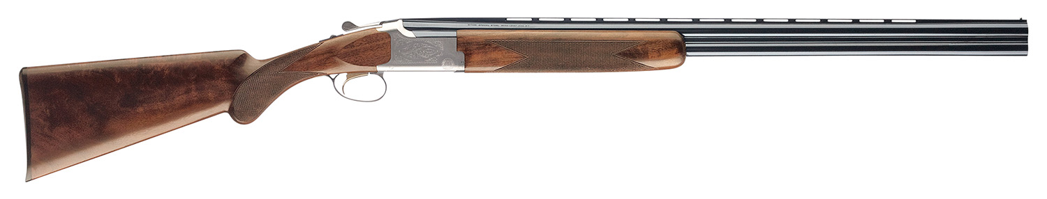 Browning 013462304 Citori White Lightning 12 Gauge 28″ 2 3″ Silver Nitride Gloss Oil Black Walnut Stock Right Hand Invector-Plus