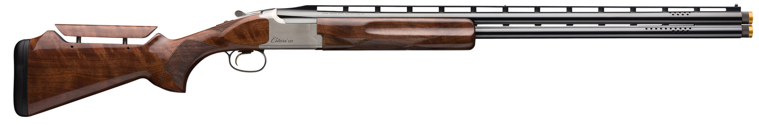 Browning 018182326 Citori CXT White 12 Gauge 30″ Barrel 3″ 2rd, Blued Steel Barrel, Silver Nitride Finished Receiver, American Black Walnut Monte Carlo Stock With Graco Adjustable Comb