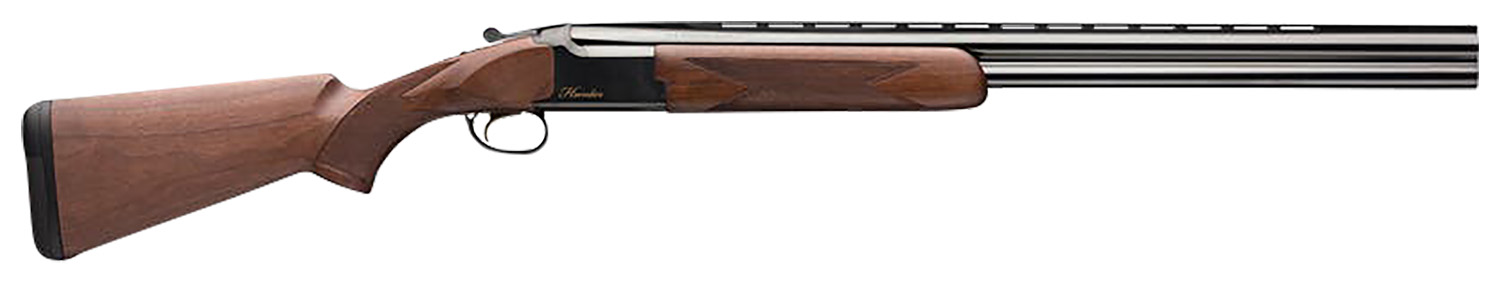 Browning 018258305 Citori Hunter 12 Gauge 26″ Barrel 3″ 2rd, Blued Barrels & Receiver With Gold Enhancement, Satin American Black Walnut Stock