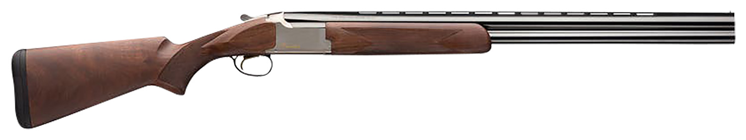 Browning 018259605 Citori Hunter 20 Gauge 26″ Barrel 3″ 2rd, Blued Barrels, Silver Nitride Finished Receiver With Gold Accents, Grade II Satin American Walnut Stock