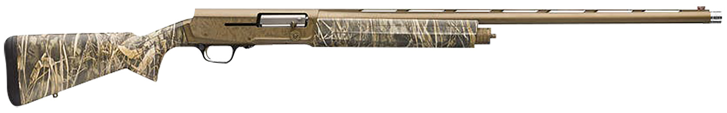 Browning 0119115004 A5 Wicked Wing 16 Gauge 3.5″ 4, 2 3/4″ Shells 28″ Burnt Bronze Cerakote Barrel Realtree Max-7 Synthetic Stock