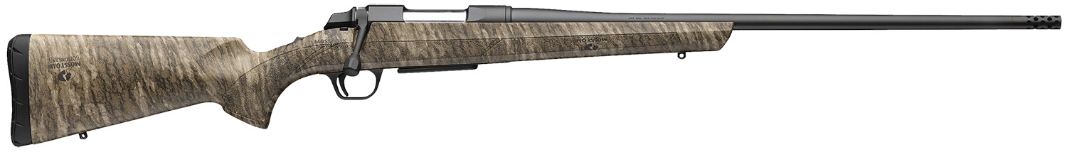 Browning 035841226 AB3 30-06 Springfield 4+1 22″ Matte Blued Threaded Sporter Barrel, Matte Blued Drilled & Tapped Steel Receiver, Fixed w/Textured Grip Panels Mossy Oak Bottomland Composite Stock