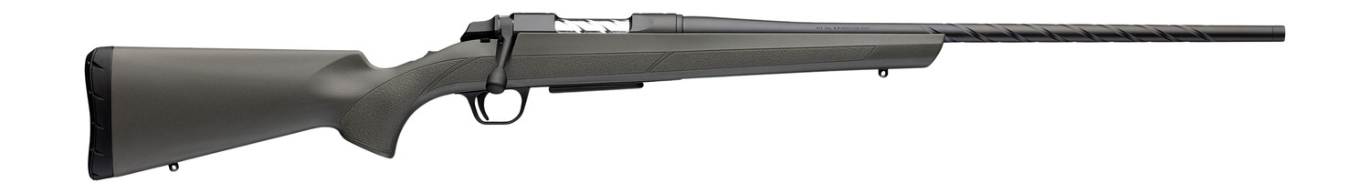 Browning 035851218 AB3 Pro Full Size 308 Win 4+1 22″ Matte Blued Spiral Fluted Threaded Barrel, Matte Blued Steel Drilled & Tapped Receiver, Gray/Green Fixed Synthetic Stock, Right Hand