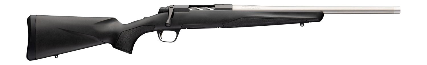 Browning 036116298 X-Bolt 2 Special LR SPR Full Size 7mm PRC 3+1 20″Matte Stainless Steel Threaded Barrel, Matte Stainless Steel Drilled & Tapped Receiver, Black Adj Comb & LOP Synthetic Stock, Right
