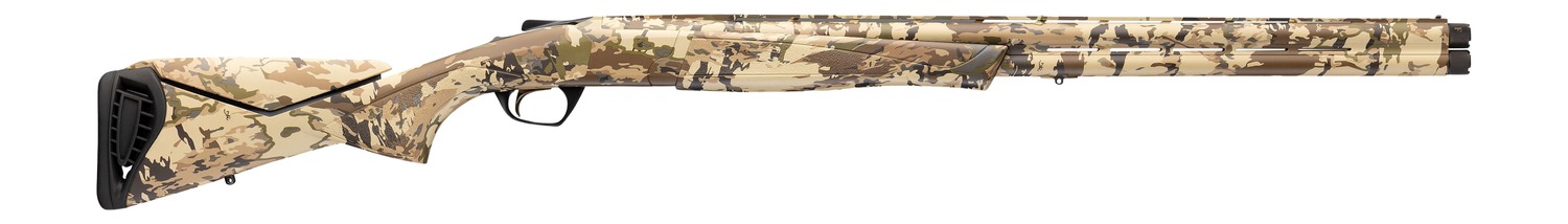 Browning 018735205 Cynergy 12 Gauge Break Open 3.50″ 2rd 26″ Overall Auric Camo Over/Under Vent Rib Barrel, Steel Receiver & Adj Comb Auric Camo Synthetic Stock