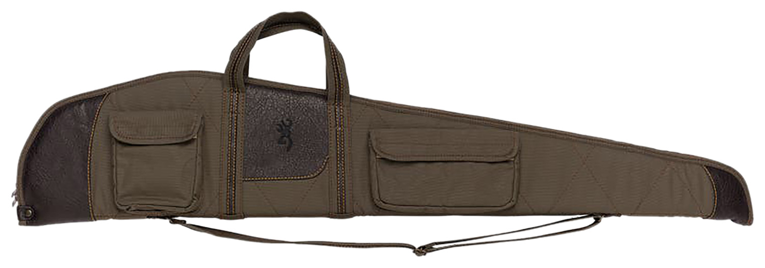 Browning 1415048448 Laredo  48″ Olive/Brown Canvas/Leather Closed-Cell Foam Padding Water Resistant
