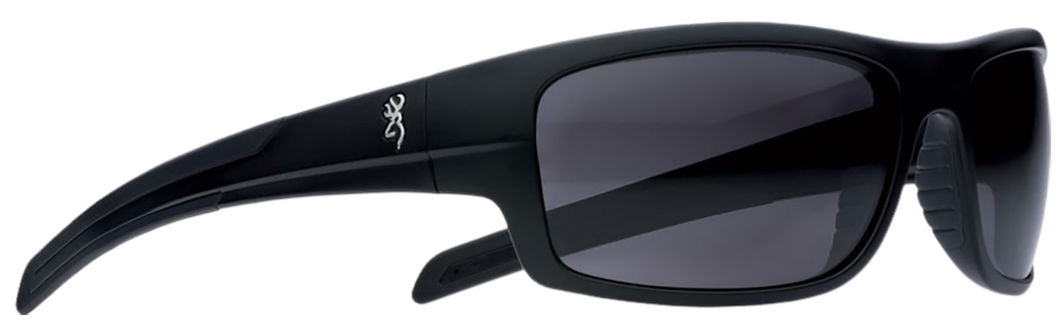 Browning 12799 Polarized Shooting Glasses Adult Clear Lens Polycarbonate Black Frame
