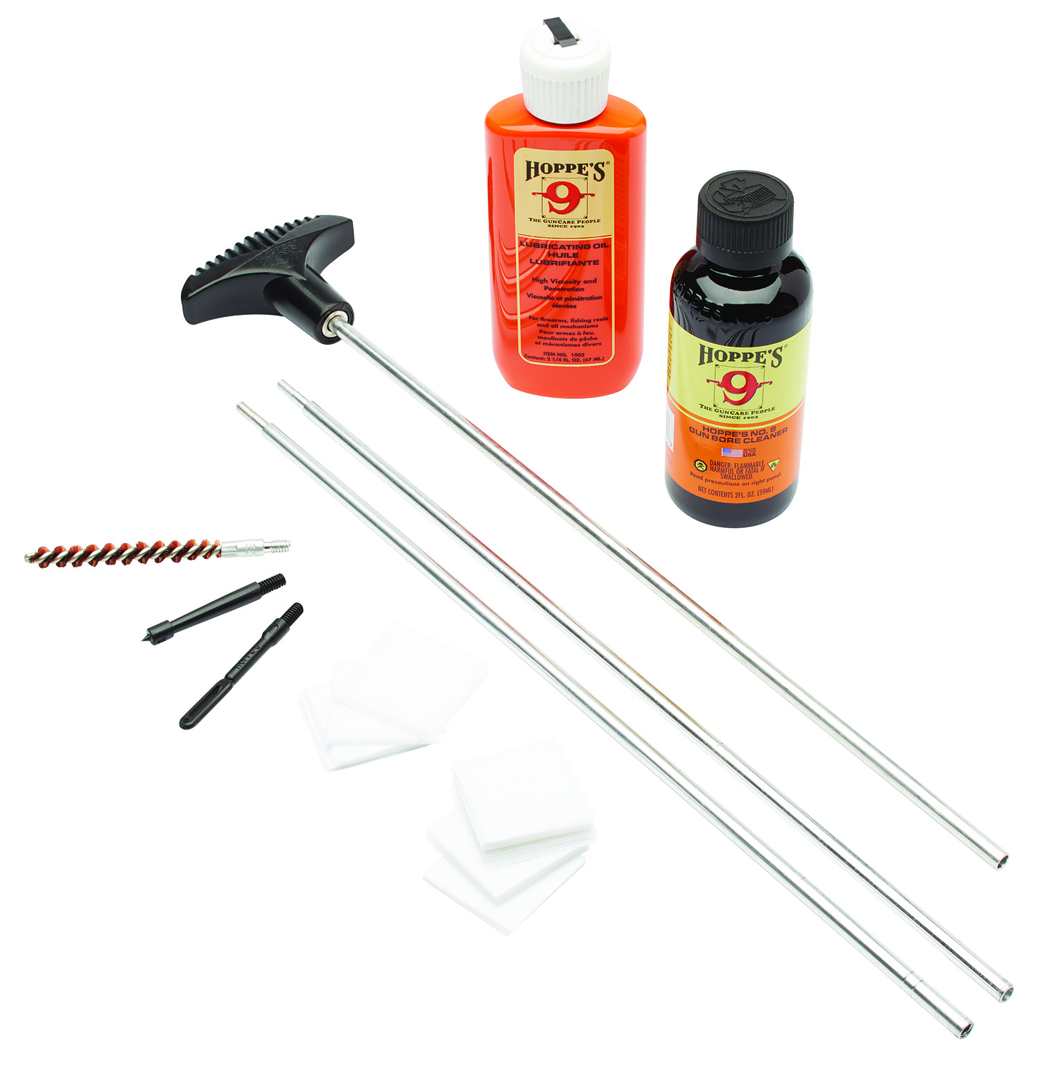 Hoppe’s U30B Rifle Cleaning Kit 30 / 32/ 8mm / 7.62mm (Clam Pack)