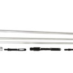 Hoppe’s 3PSS Bench Rest Cleaning Rod 22 Cal & Larger Universal Firearms Stainless Steel