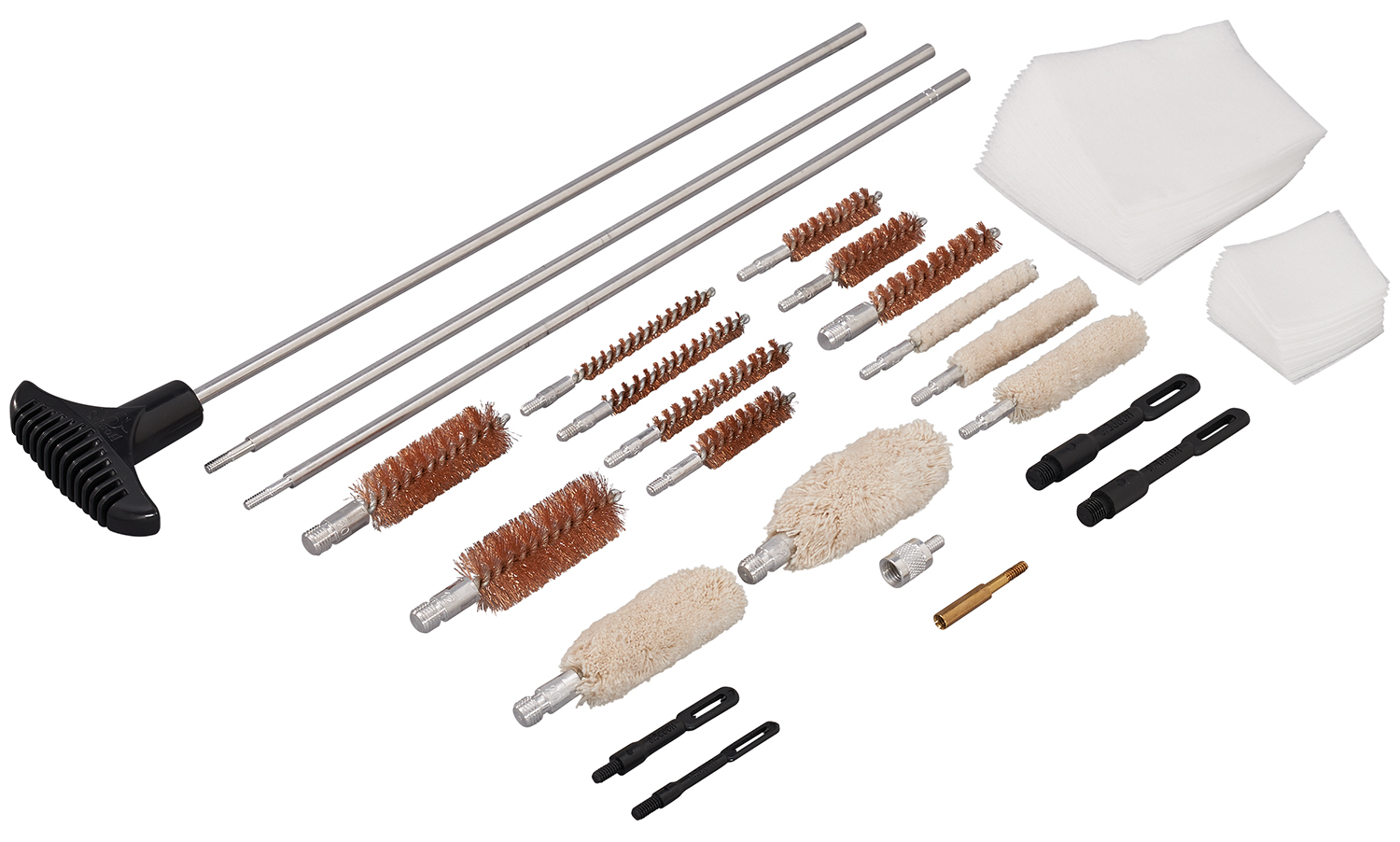 Hoppe’s UAC76 Universal Accessory Cleaning Kit Multi-Caliber/Silver Hard Case