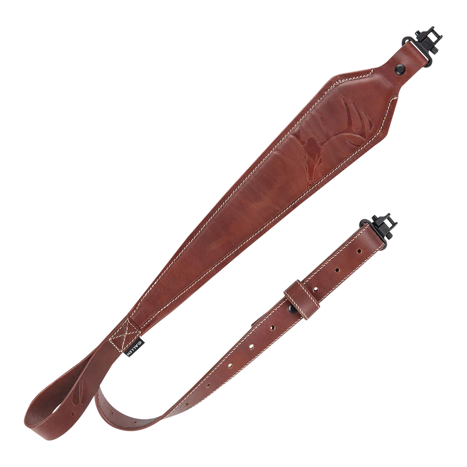 Heritage Cases 8510 Deer Deboss Brown Leather 28″-35″ OAL Rifle