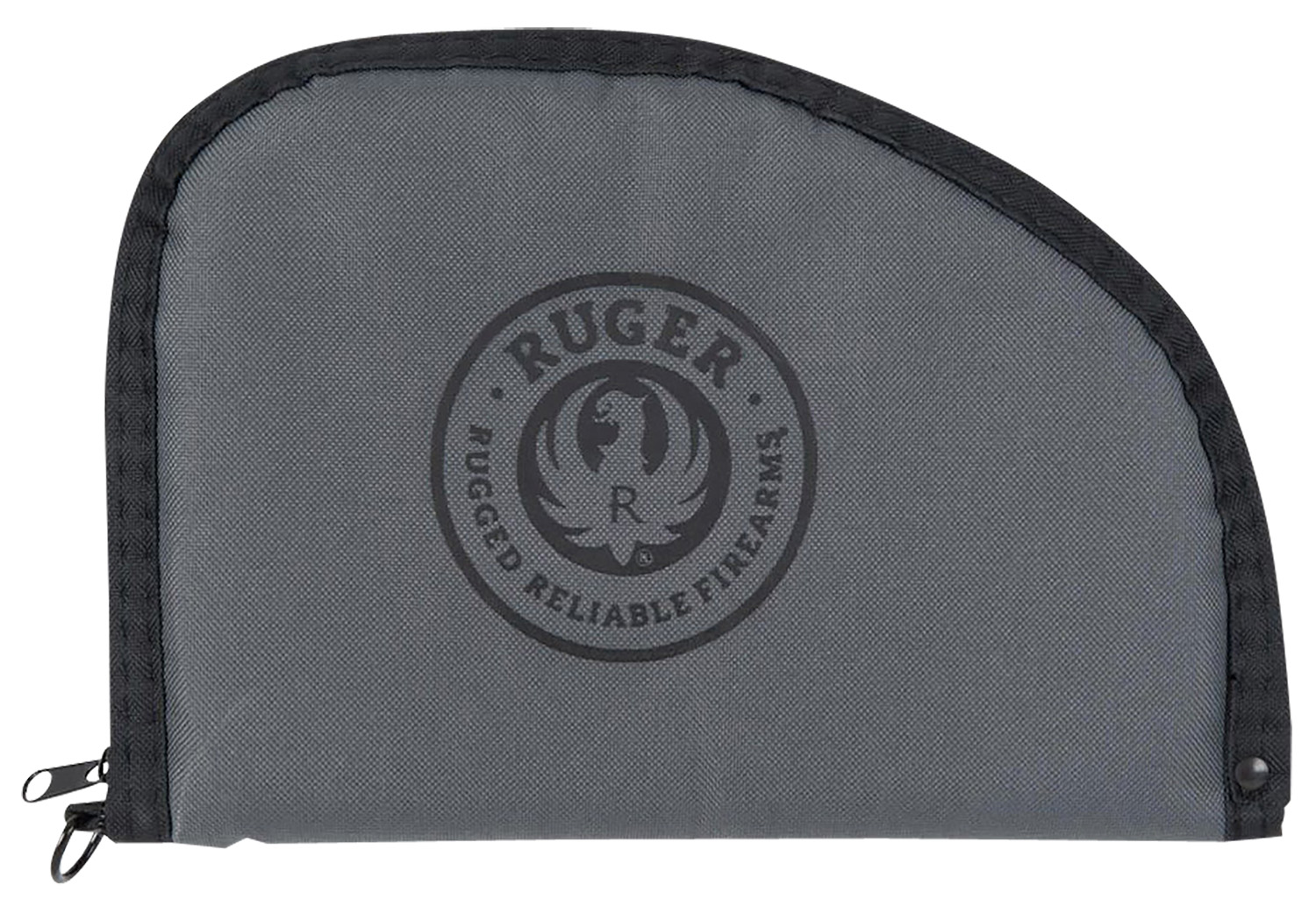 Ruger 27452 Rugged Pistol Case 10″ Long Black/Gray Holds 1 Polyester