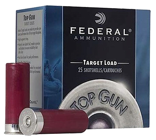 Federal TG12EL8 Top Gun 12Gauge 2.75″ 7/8oz 8Shot 25 Per Box/10 Case