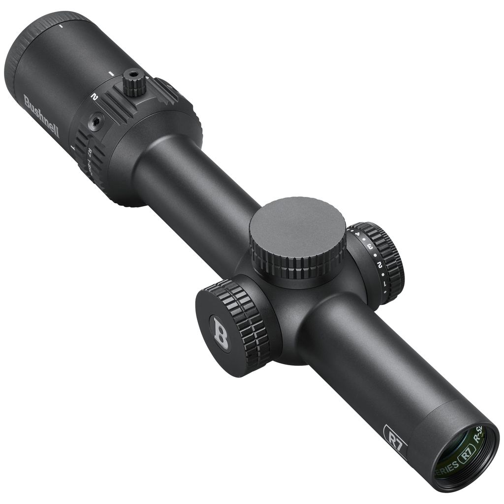 BUSHNELL R7 1-8X24  SFP FIBER MRAD BLK