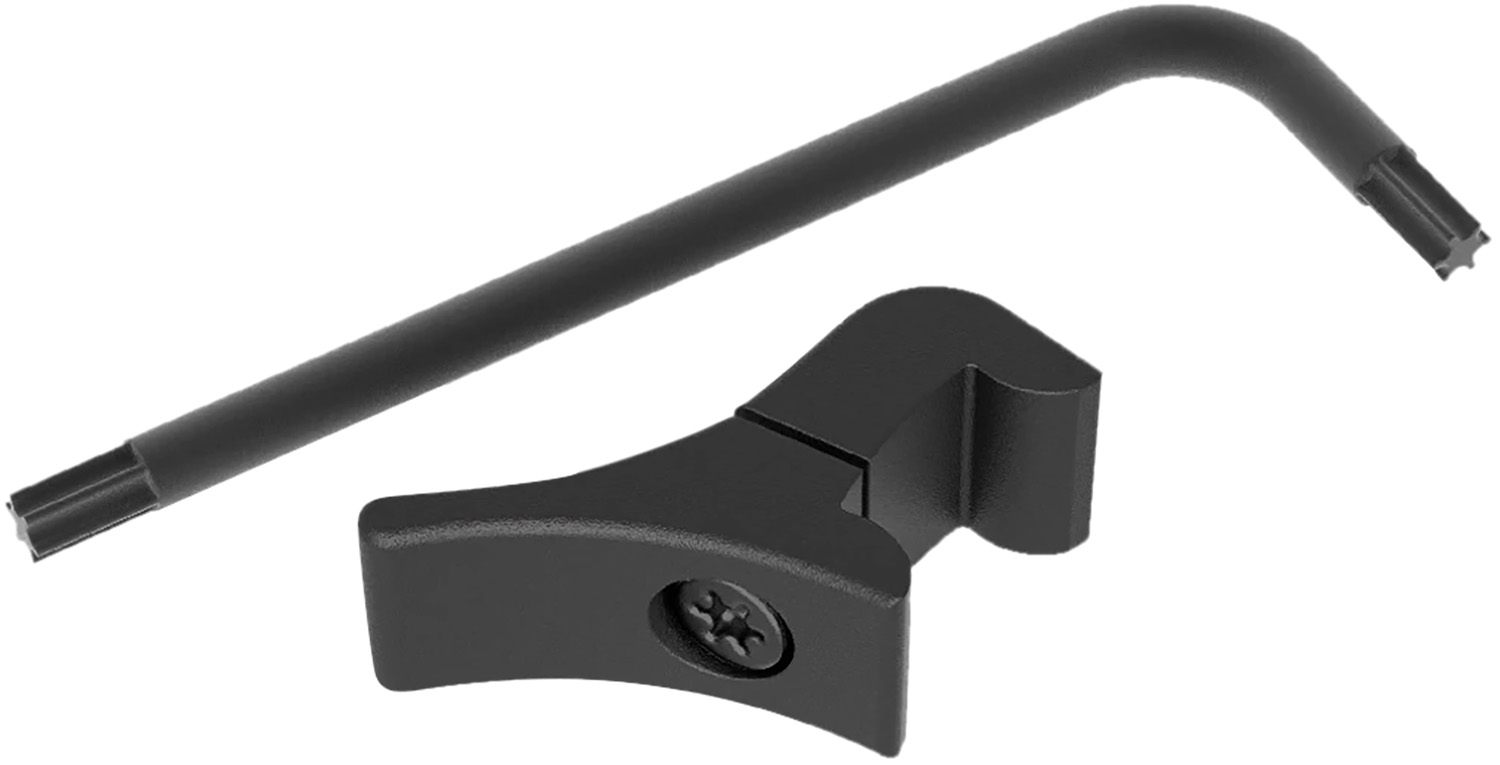 Leupold 172369 Throw Lever Black Aluminum Compatible w/ VX-5HD/6HD Riflescopes