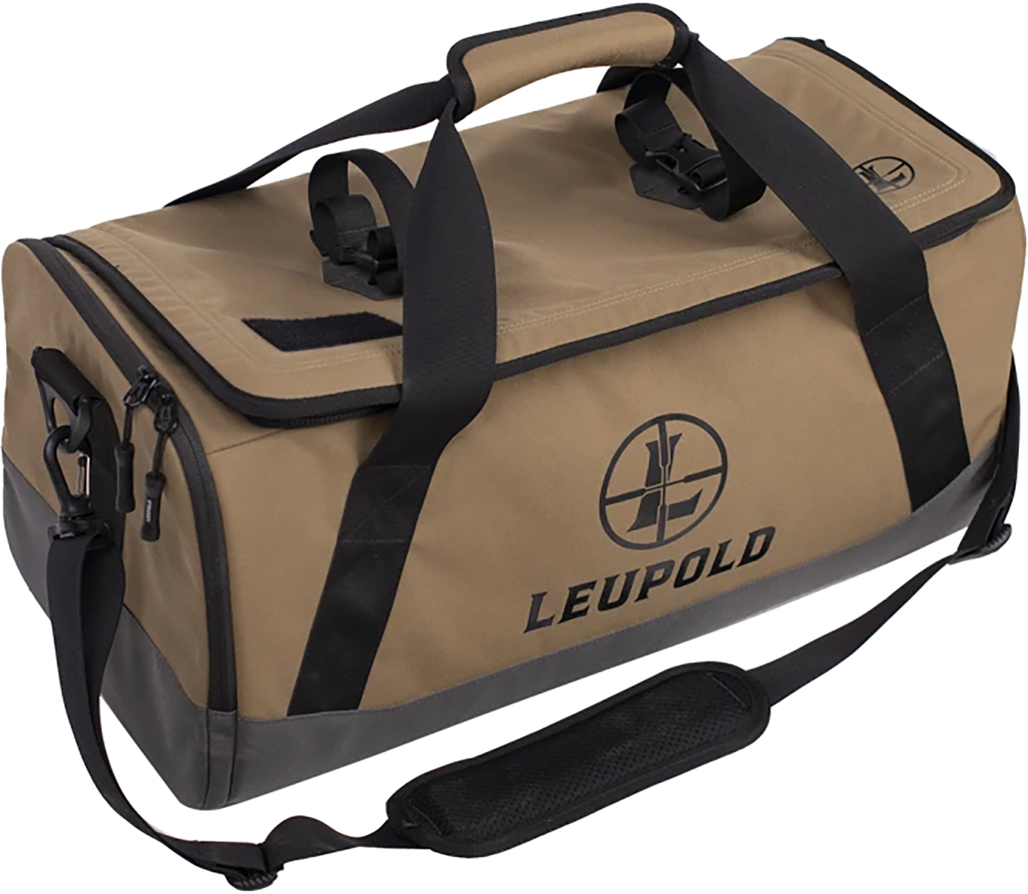 Leupold 182402 Optics Go Gear  Tan/Black Nylon Duffle Bag 21″ Long