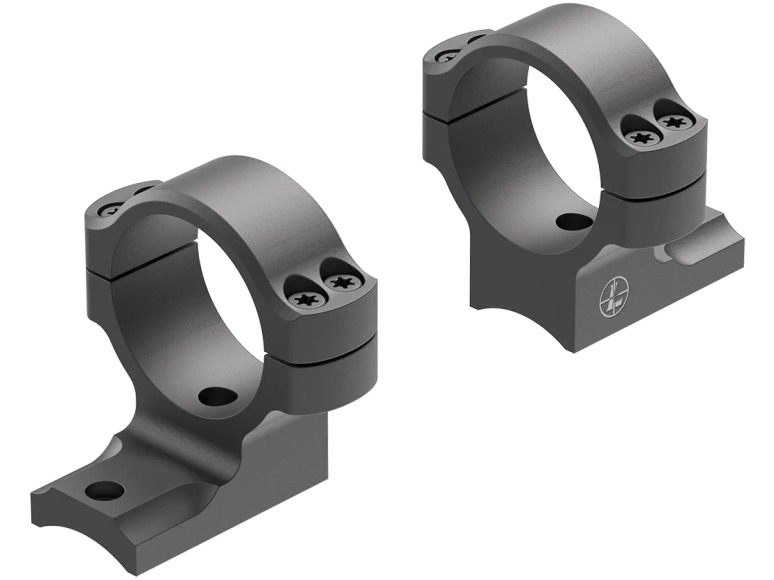 Leupold 187354 BackCountry Black Aluminum 30mm Tube Medium Fits Savage 10/110