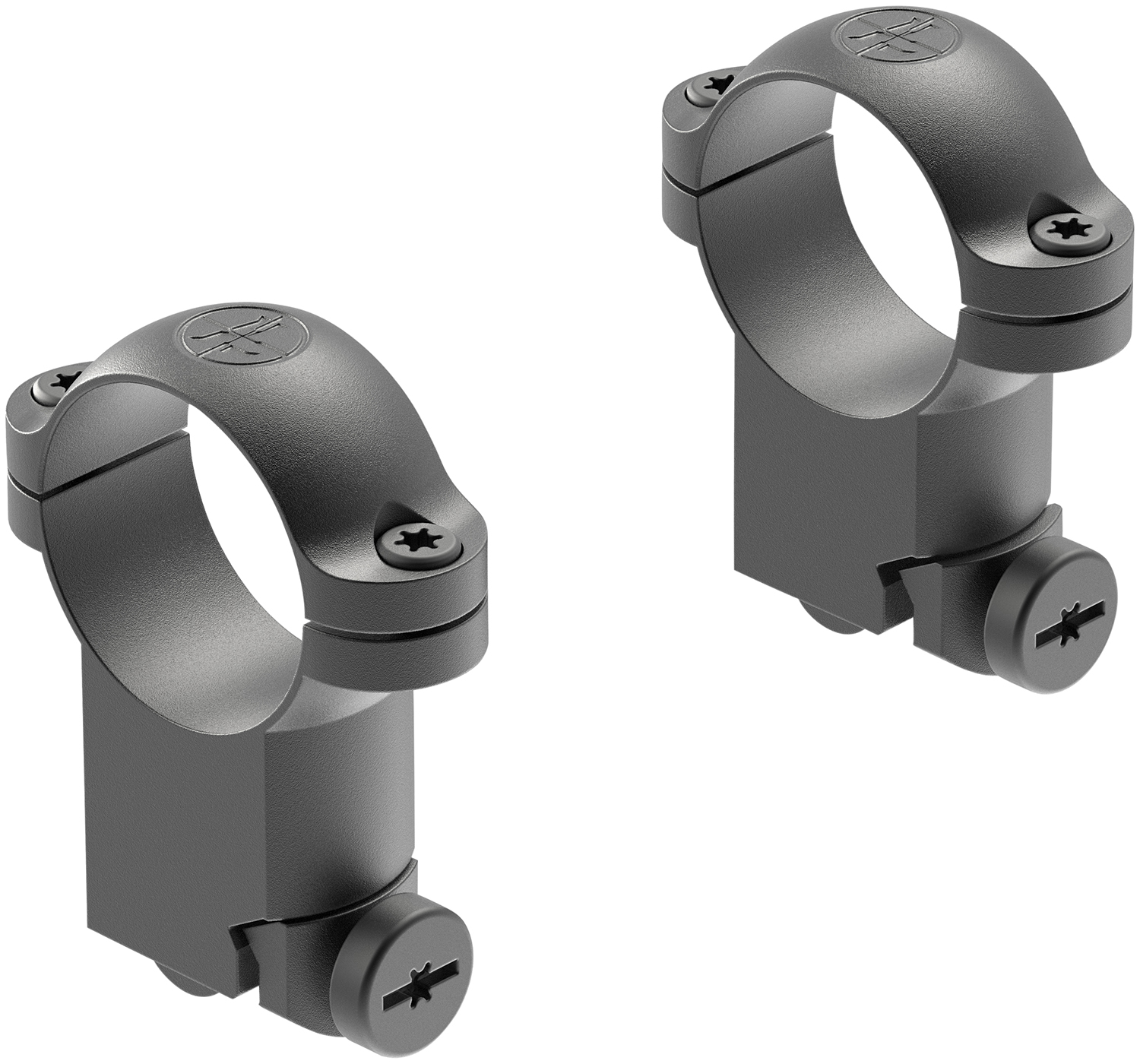 Leupold 49944 Ringmounts Matte Black Ruger M77 1″ Super High