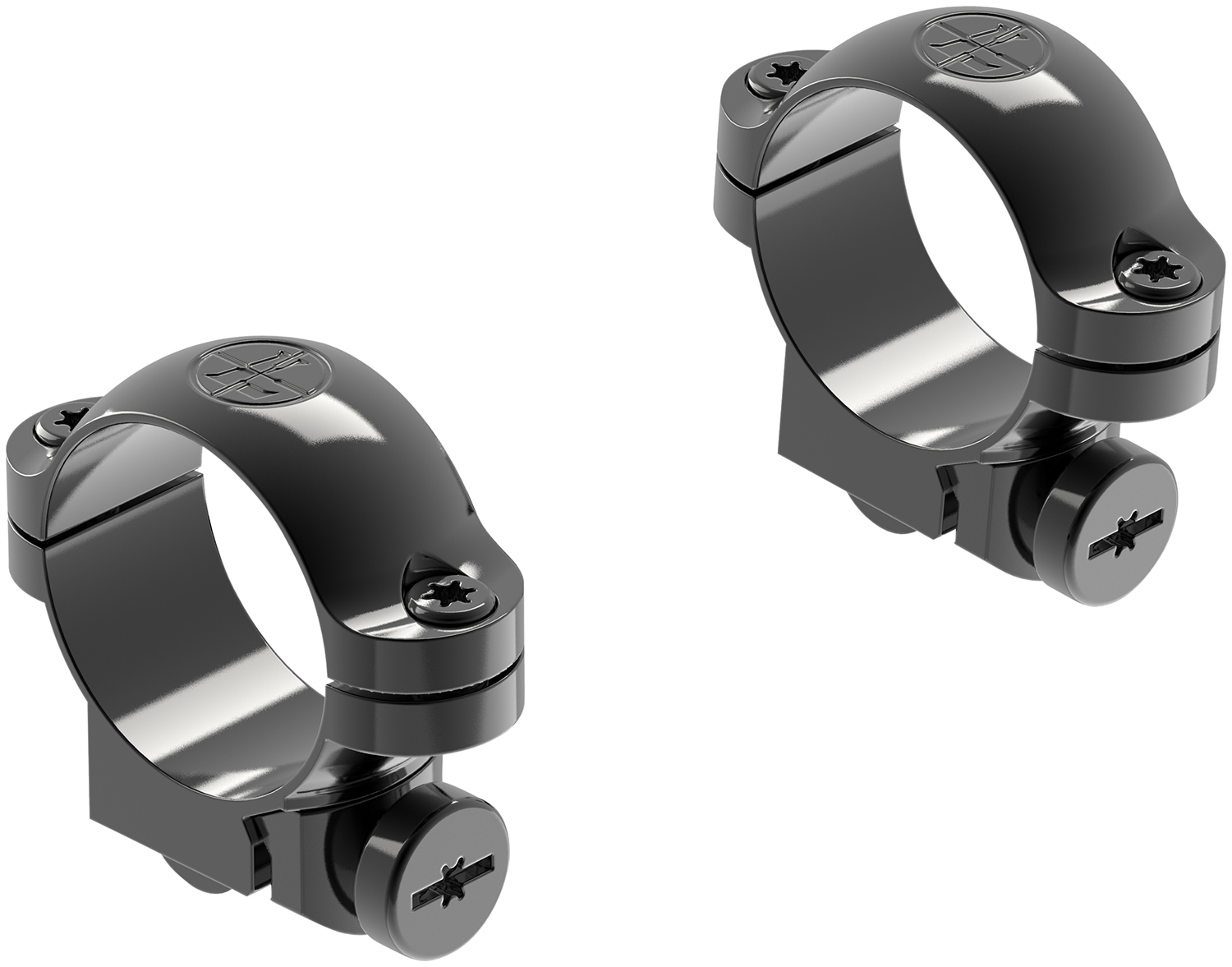 Leupold 49950 Ringmounts Black Gloss Ruger No. 1/77/11 30mm Low