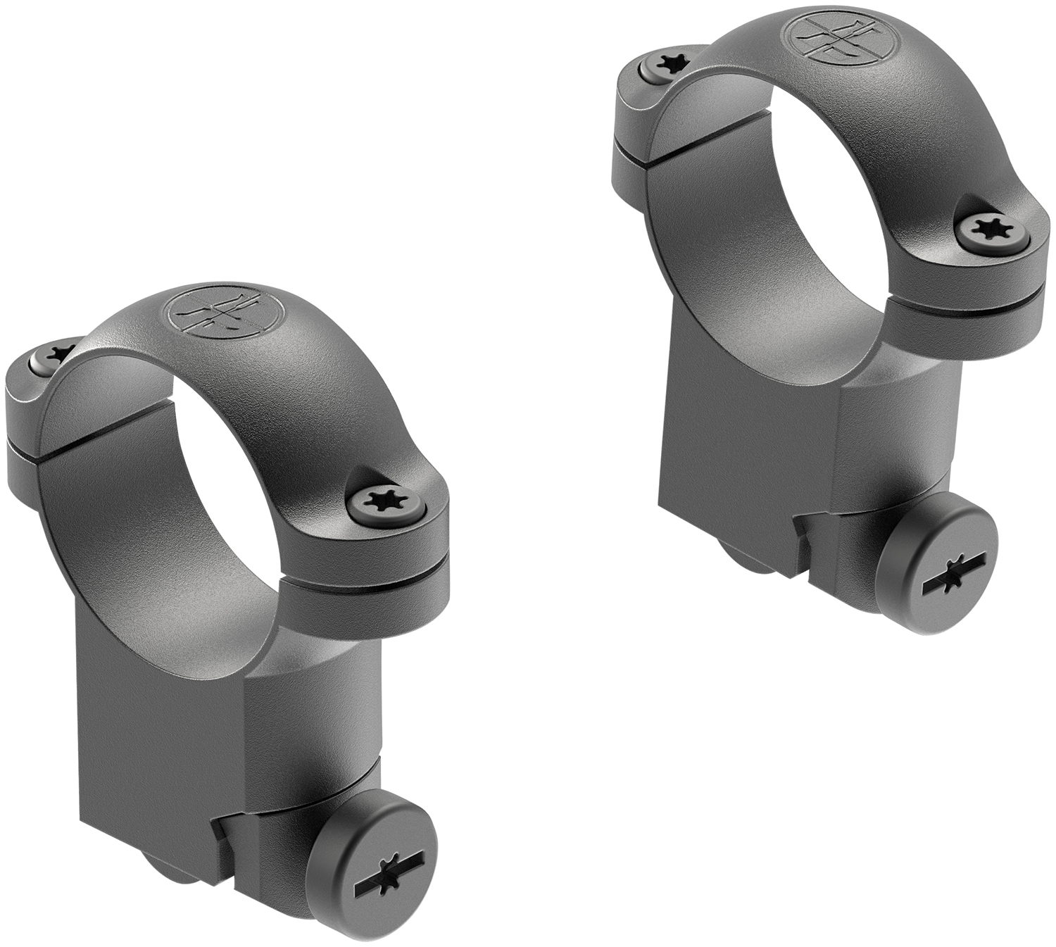 Leupold 50217 Ringmounts  Matte Black Ruger No.1/77/11 1″ High