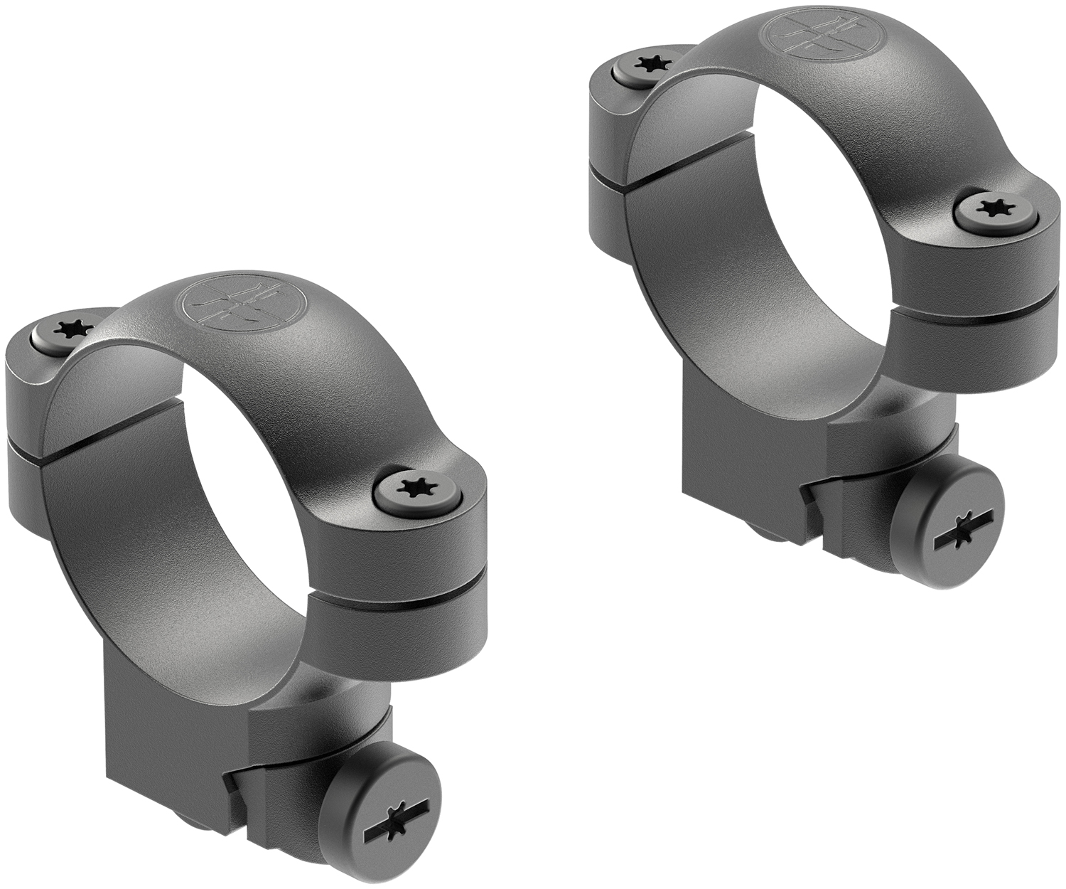 Leupold 51038 Ringmounts  Matte Black Ruger No. 1/77/11 30mm Medium