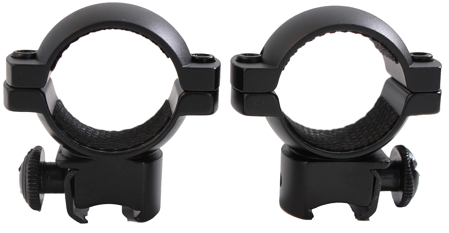 Traditions A797DS Scope Rings Matte Black Aluminum 1″ Medium 3/8″ Grooved Receiver