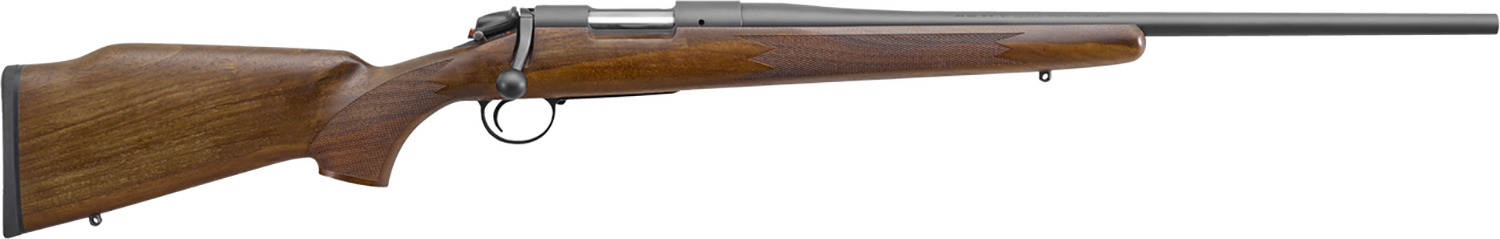 Bergara Rifles B14S002C B-14 Timber 6.5 Creedmoor 4+1 22″ Graphite Black Cerakote Barrel, Walnut Monte Carlo Stock