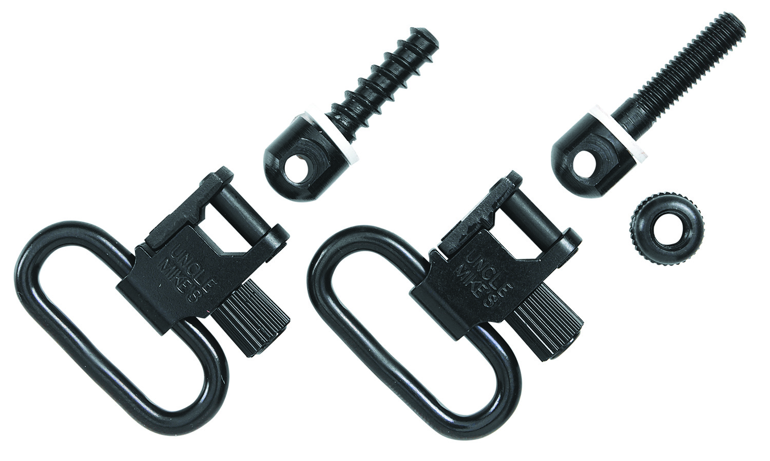 Uncle Mike’s MO10022 Super Swivel  Quick Detach 115 Tri-Lock Nickel 1″