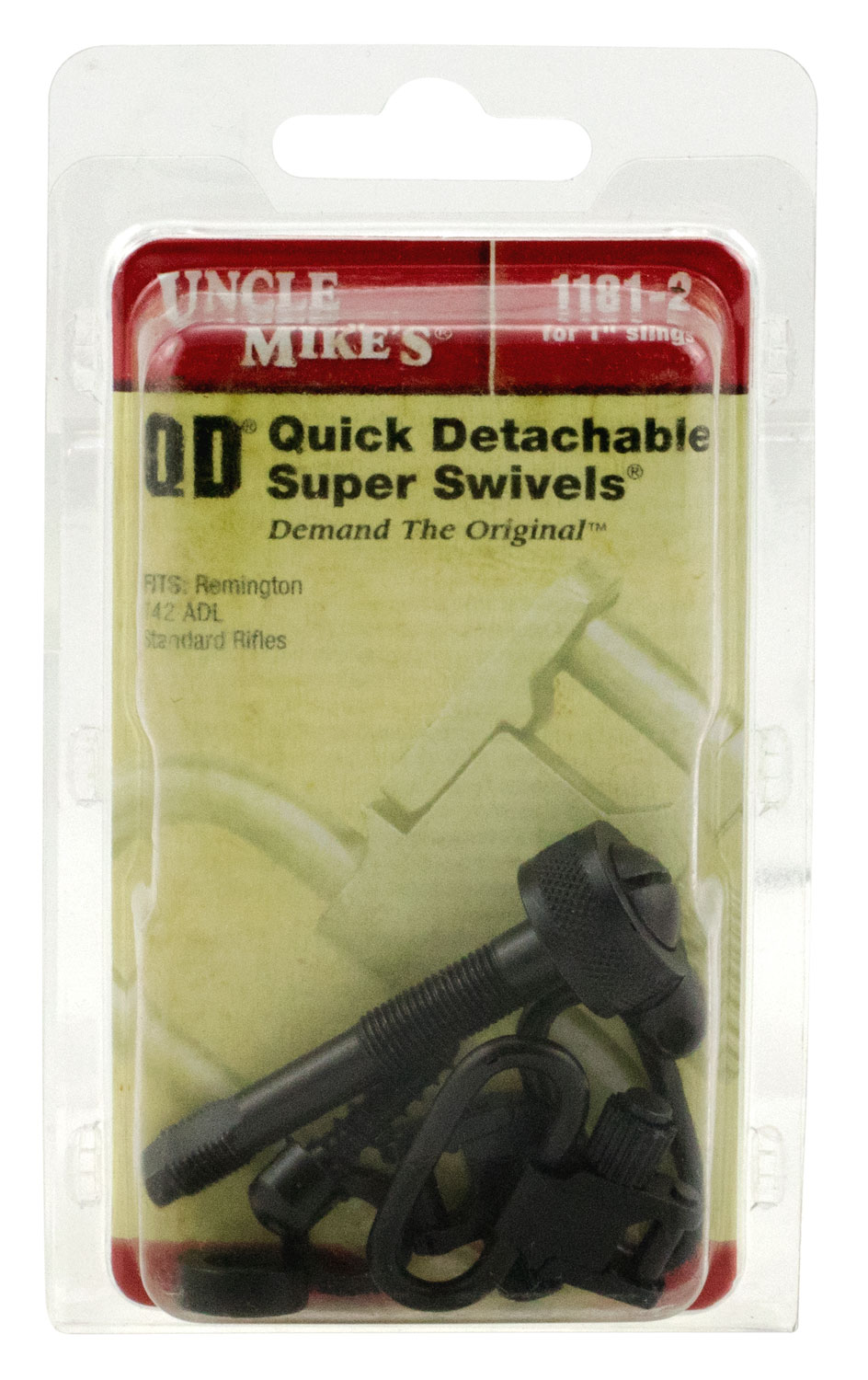 Uncle Mike’s 11812 Super Swivel for Remington 742 ADL Blued 1″ Loop (Will Not Fit 742 BDL)