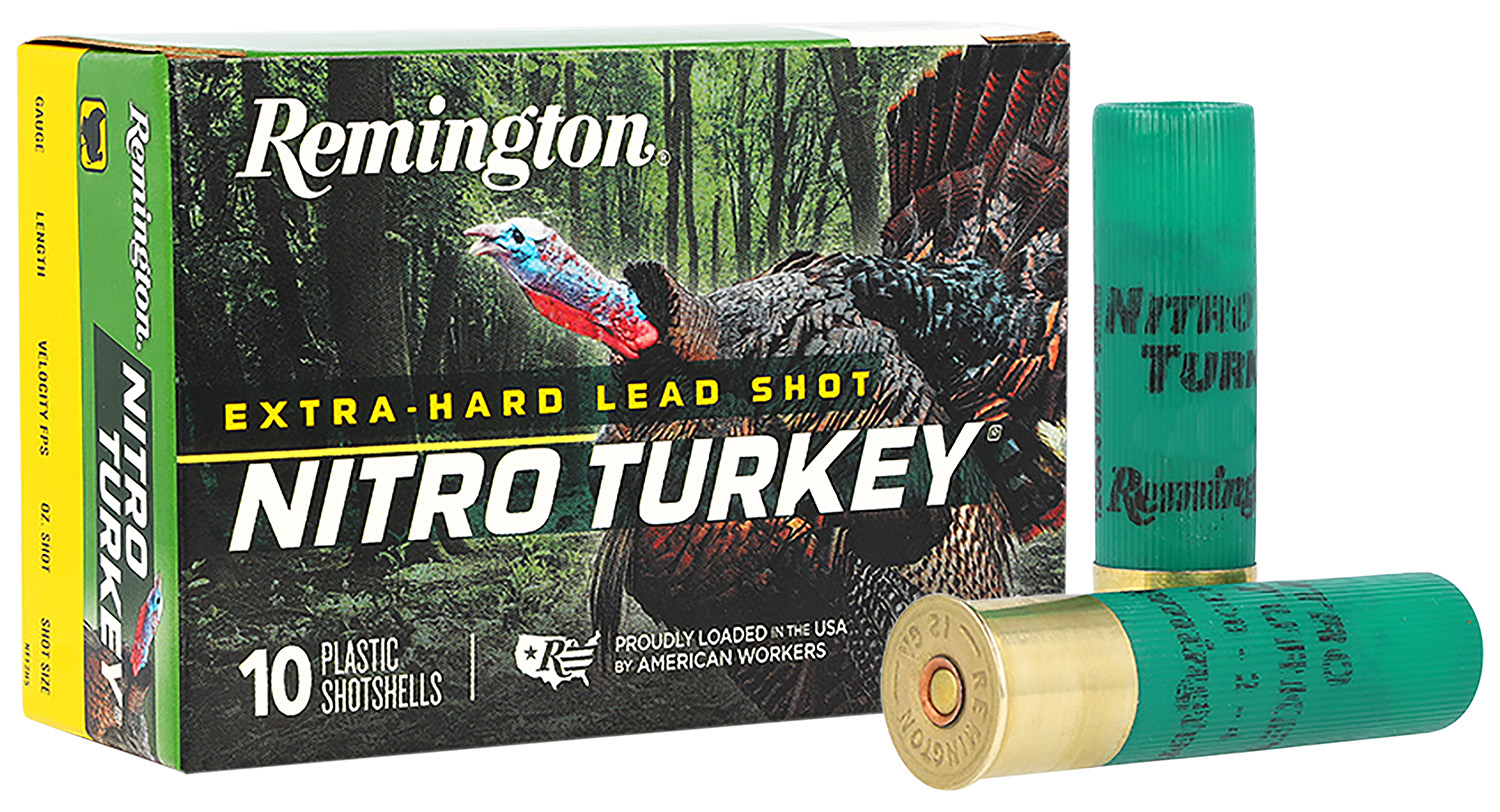 Remington Ammunition 26690 Nitro Turkey 12Gauge 2.75″ 1 1/2oz 4Shot 10 Per Box/ 10 Case