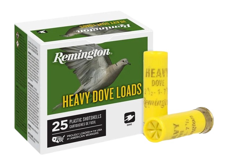 Remington Ammunition 28779 Heavy Dove Loads 20Gauge 2.75″ 1oz 8Shot 25 Per Box/10 Case
