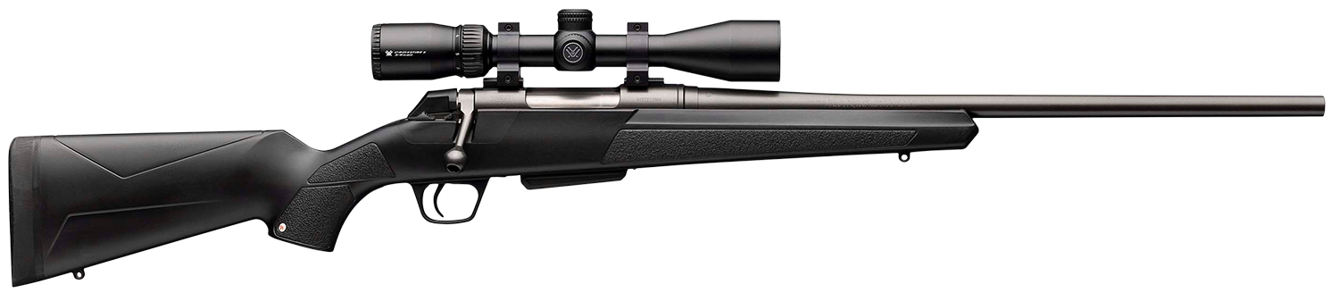 Winchester Guns 535737289 XPR Compact Scope Combo 6.5 Creedmoor 3+1 Cap 20″ Gray Perma-Cote Rec/Barrel Matte Black Stock Right Hand with MOA Trigger System Includes Vortex Crossfire II 3-9x40mm Scope