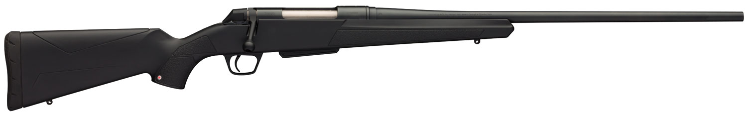 Winchester Repeating Arms 535700294 XPR Full Size 6.5 PRC 3+1 24″ Black Perma-Cote Sporter Barrel, Black Perma-Cote Steel Receiver, Fixed Matte Black Synthetic Stock
