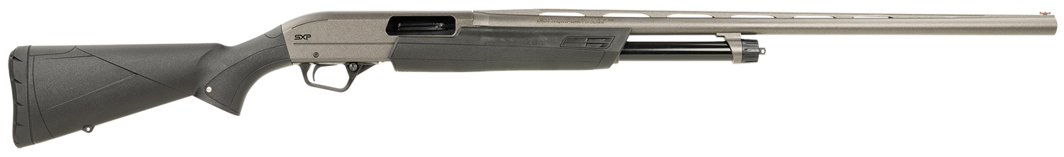 Winchester Repeating Arms 512439292 SXP Hybrid 12 Gauge 3.5″ Chamber 4+1 (2.75″) 28″, Gray Barrel/Rec, Black Synthetic Furniture, TruGlo Fiber Optic Sight