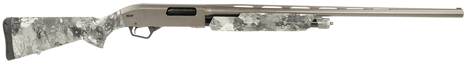 Winchester Repeating Arms 512449392 SXP Hybrid Hunter 12 Gauge 3″ Chamber 4+1 (2.75″) 28″, Gray Barrel/Rec, TrueTimber Midnight Furniture, TruGlo Fiber Optic Sight, Includes 3 Invector-Plus Chokes