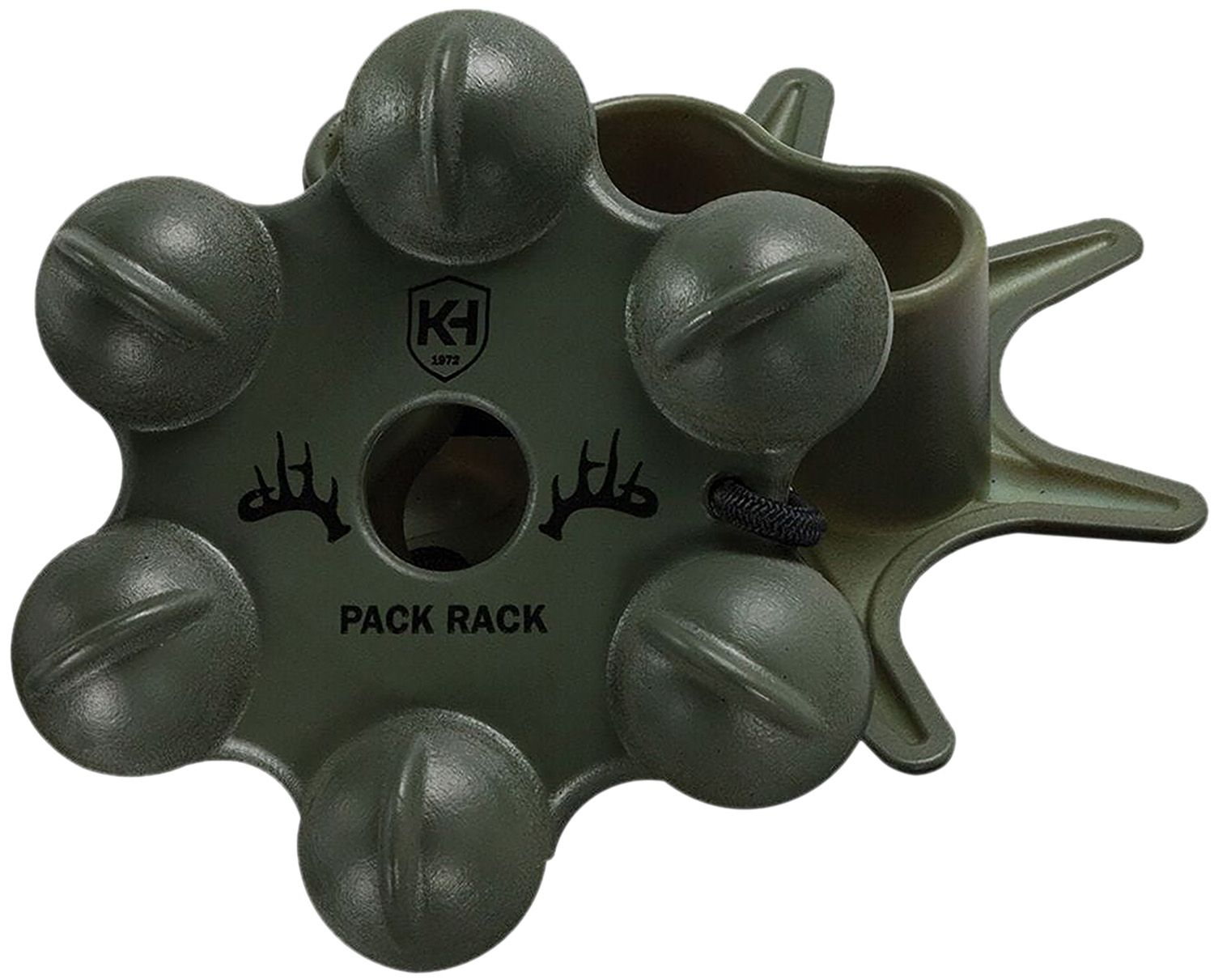 Knight & Hale KHD1019  Pack Rack Attracts Deer Species Dark Green Plastic