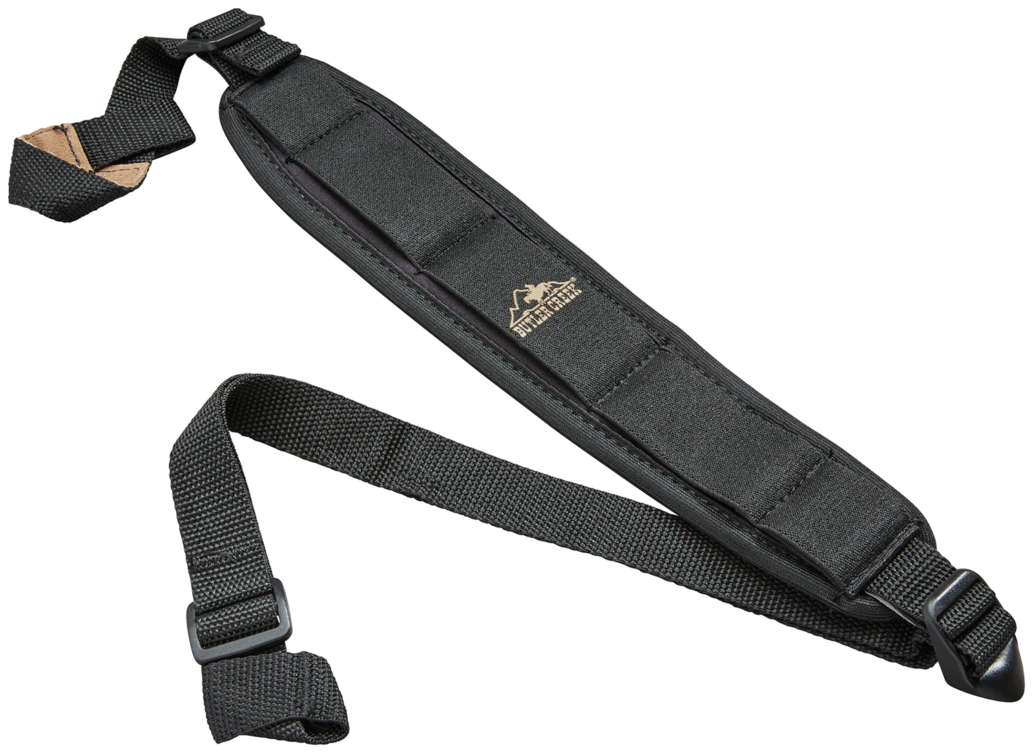 Butler Creek 80023 Comfort Stretch Shotgun Sling Black Neoprene w/Non-Slip Grippers 2.50″ Wide Adjustable Design