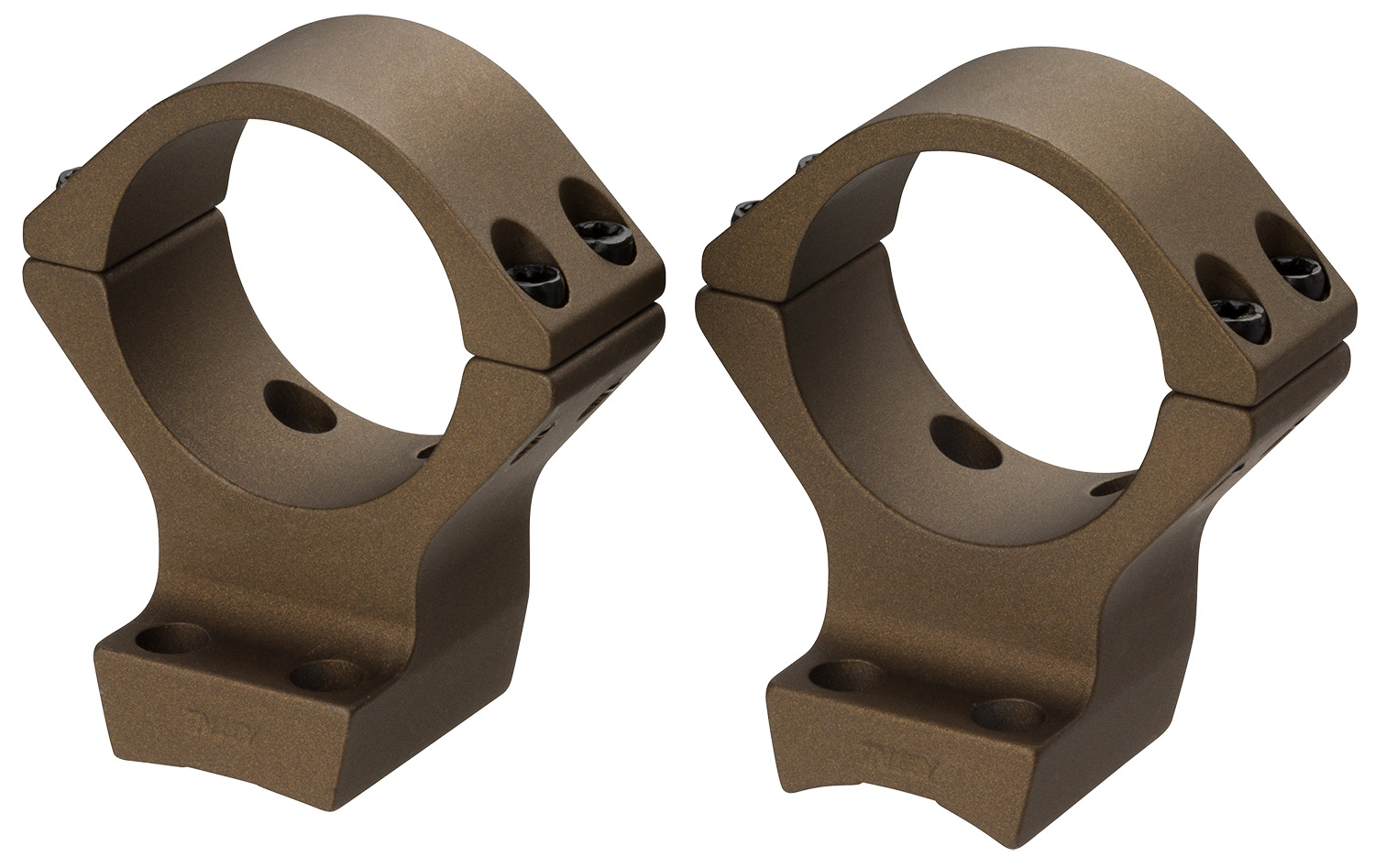 Browning 12533 X-Bolt Scope Mount System X-Lock Burnt Bronze Cerakote Aluminum 1″ Tube, High Rings