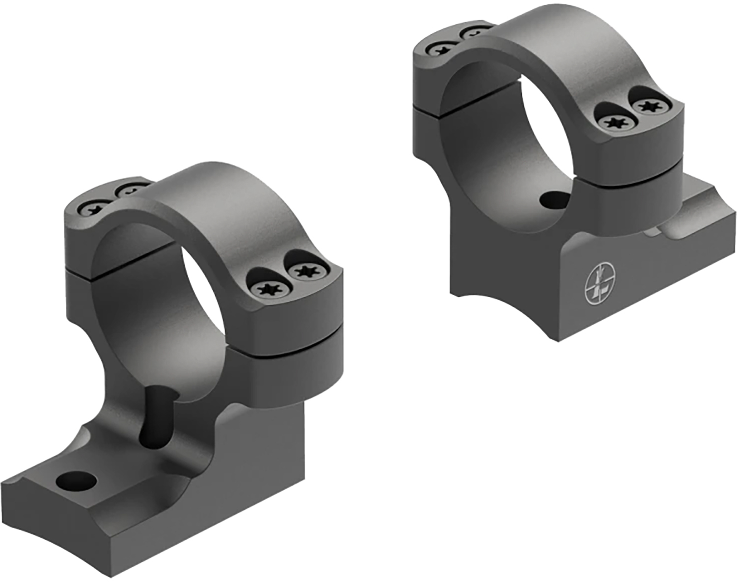 Leupold 171110 BackCountry Ring Mount Matte Black Weatherby Mark V