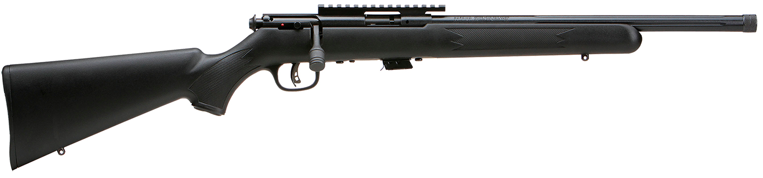 Savage Arms 28741 Mark II FV-SR 21 Sharp 10+1 16.50″ Matte Black Fluted Threaded Barrel & Picatinny Rail Carbon Steel Receiver, Fixed Matte Black Synthetic Stock, Right Hand