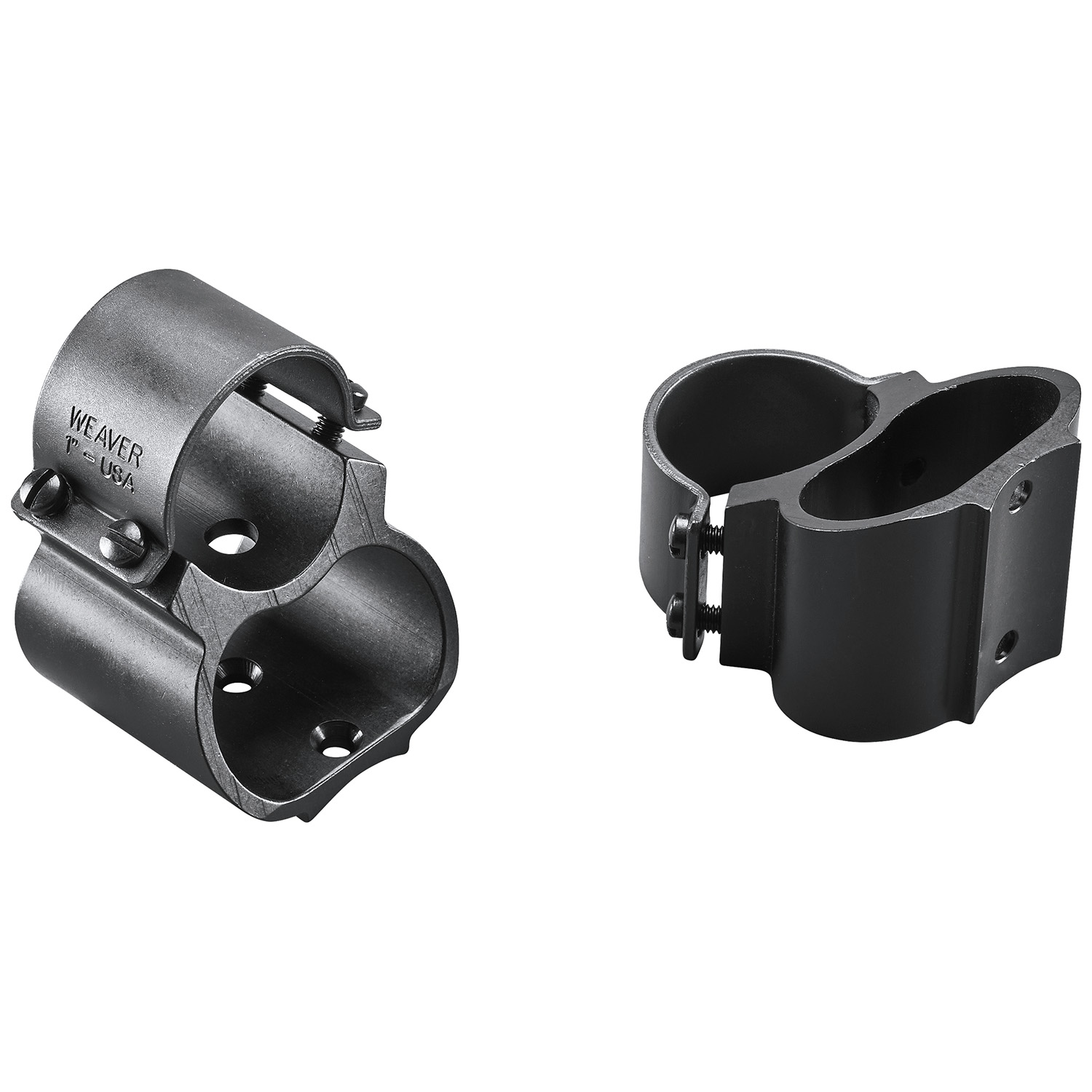 Weaver Mounts 49715 See-Thru Scope Mount/Ring Combo Matte Black Remington 760/742 1″
