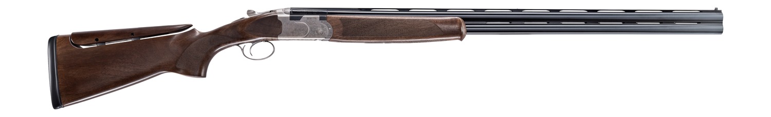 Beretta USA J686S2030BF 686 Silver Pigeon I Sporting 20 Gauge Break Open 3″ 2rd 30″ Blued Over/Under Vent Rib Barrel, Engraved Silver Receiver, Adj B-Fast Walnut Stock, Right Hand