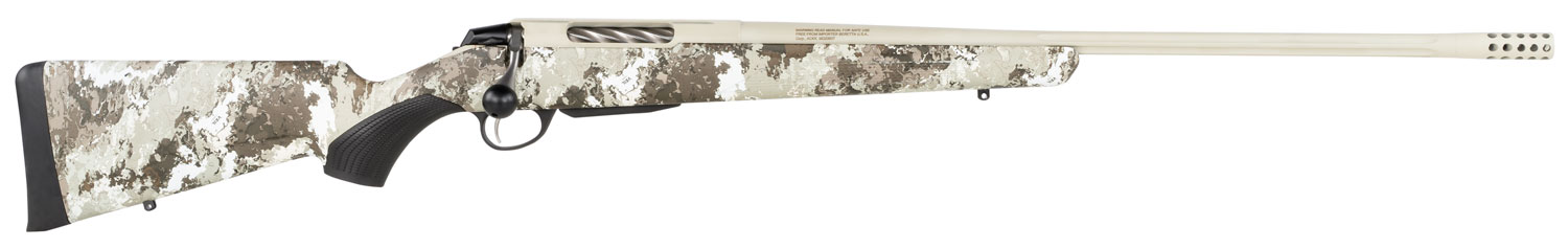 Tikka JRTXVA340 T3x Lite 270 WSM 3+1 24.30″ Stainless Fluted Threaded Barrel, Drilled & Tapped Steel Receiver, Veil Alpine Fixed Synthetic Stock, Black Interchangeable Backstrap Grip