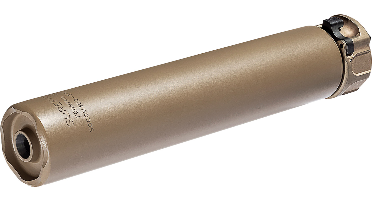 SureFire SOCOM300SPSD SOCOM300-SPS  300 Blackout 7.9″ 1.5″ Diameter Aluminum/Stainless Steel Flat Dark Earth
