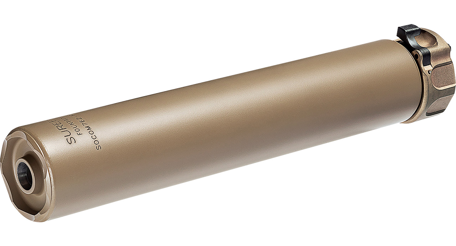 SureFire SOCOM556RC2DE SOCOM556-RC2 5.56x45mm NATO 1.50″ Diameter Flat Dark Earth Aluminum/Stainless Steel