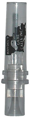 Haydel’s Game Calls W81 Wood Duck Squealer Open Call Wood Duck Sounds Attracts Ducks Clear Plastic