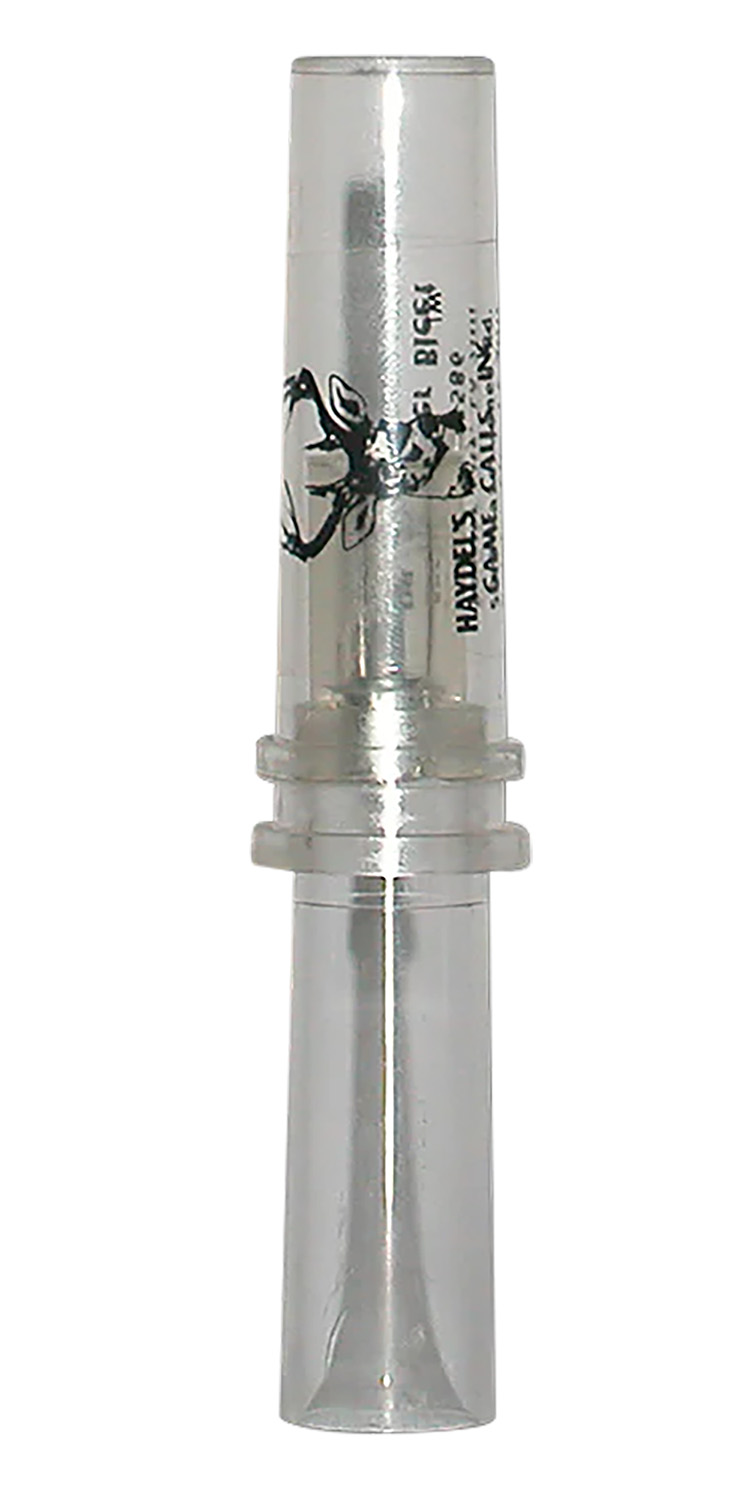 Haydel’s Game Calls DB85 Deer Bleat Open Call Doe Sounds Attracts Deer Clear Acrylic